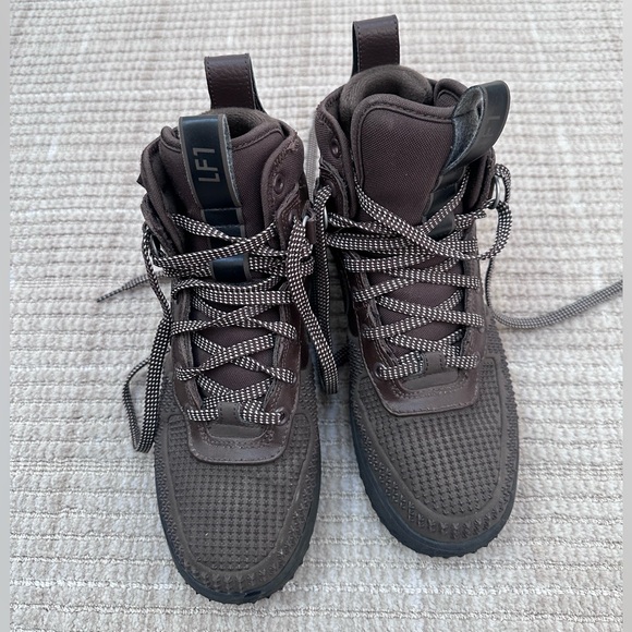 Nike Other - EUC BOYS Nike Lunar Force 1 Duckboot baroque brown SIZE 6 Nike high tops